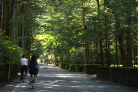 旧軽井沢風景夏